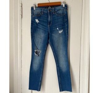 Hollister Women's Jeans Size 5S  W27XL28 High Rise Super Skinny Classic Stretch